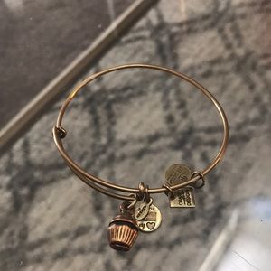 Alex and Ani Cupcake - Gold
